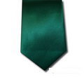 Solid Satin Men's Emerald Green Tie